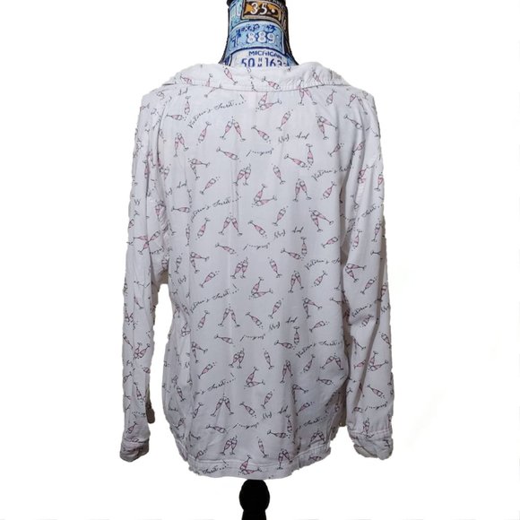 Victoria's Secret Flannel w Embroidered Pocket - Picture 4 of 10